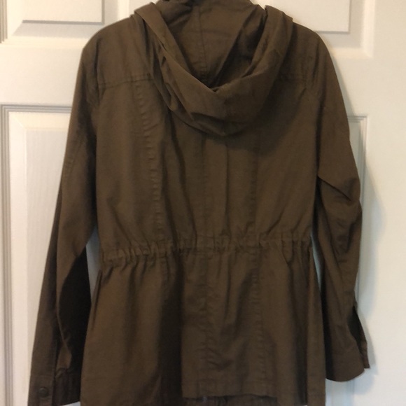Stylish brown hooded jacket - Picture 5 of 5